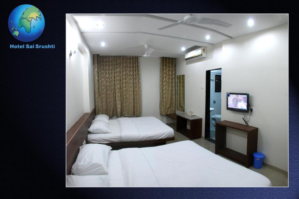 Sai Srushti Hotell Shirdi Rum bild