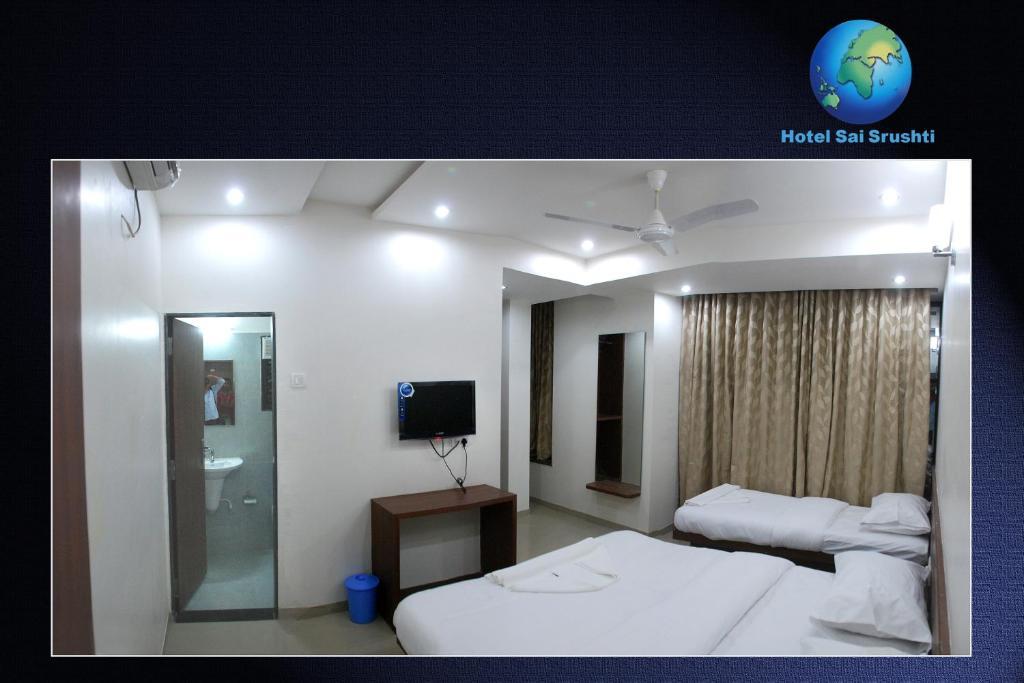 Sai Srushti Hotell Shirdi Rum bild